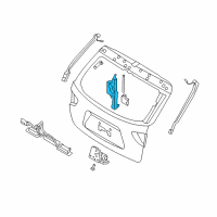 OEM 2010 Hyundai Veracruz Drive Unit Assembly-Power TAILGATE, LH Diagram - 81775-3J101