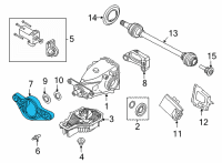 OEM 2021 BMW M3 ADAPTER, FRONT Diagram - 33-11-8-090-205