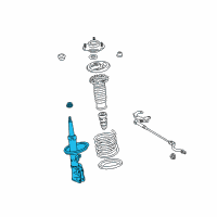 OEM Toyota Matrix Strut Diagram - 48510-A9340