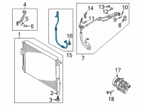 OEM 2022 Hyundai Santa Fe Hose-Discharge Diagram - 97762-P4030