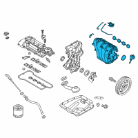 OEM 2012 Kia Rio Manifold Assembly-Intake Diagram - 283102B600