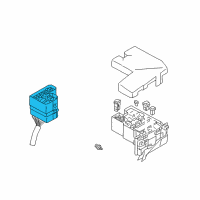 OEM Chrysler Sebring Fuse Box Diagram - MR352998