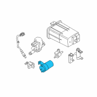 OEM 2017 Nissan NV1500 Tank Assembly Pressure Diagram - 22370-7Y00A