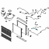 OEM 2019 BMW X4 Engine Coolant Overflow Hose Diagram - 17-12-7-535-559