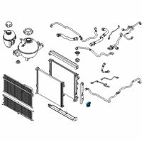 OEM 2020 BMW X3 Module Mounting, Right Diagram - 17-11-8-642-754