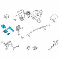 OEM 2012 Nissan Juke Sensor-Air Bag Front Center Diagram - K8581-1KL0A