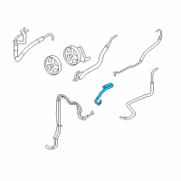 OEM 2006 Ford F-250 Super Duty Reservoir Hose Diagram - 5C3Z-3691-CA