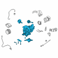 OEM 2013 Ford F-350 Super Duty Turbocharger Diagram - BC3Z-6K682-C