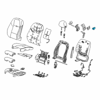 OEM 2019 Cadillac ATS Switch Diagram - 23469257