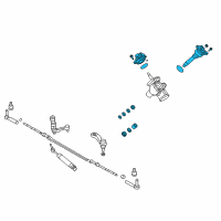 OEM Hummer Gear Asm, Steering (Remanufacture) Diagram - 19180556
