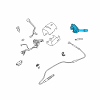 OEM Ford Combo Switch Diagram - 7W1Z-13K359-AA