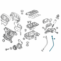 OEM 2013 Chevrolet Cruze Dipstick Diagram - 55562503