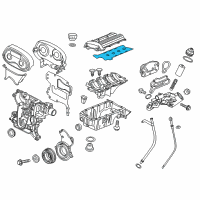 OEM 2013 Chevrolet Sonic Valve Cover Gasket Diagram - 55354237