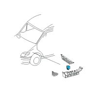 OEM 2009 Dodge Sprinter 3500 Relay Diagram - 68013377AA