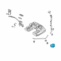 OEM BMW X6 Control Unit For Fuel Pump Diagram - 16-14-7-407-504