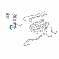 OEM 2007 Ford Expedition Fuel Gauge Sending Unit Diagram - 7L1Z-9A299-A