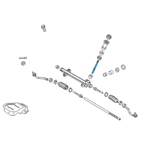 OEM 2012 Hyundai Azera Pinion & Valve Assembly-Power Steering Diagram - 56512-2T100