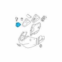 OEM Hyundai Tucson Boot Assembly-Shift Lever Diagram - 84640-2E000