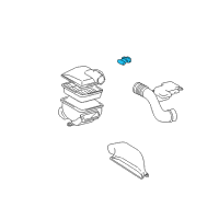 OEM 1998 Lexus SC400 Meter Sub-Assy, Intake Air Flow Diagram - 22204-20010