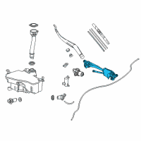 OEM Lexus Link Assembly, Front WIPER Diagram - 85150-53080