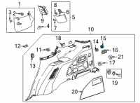 OEM 2021 Chevrolet Tahoe Seat Switch Diagram - 84721611
