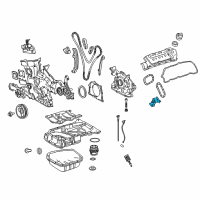 OEM 2015 Lexus IS250 Tensioner Assy, Chain, NO.3 Diagram - 13560-0P010