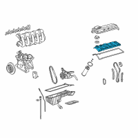 OEM 2005 Dodge Sprinter 2500 Cover-Cylinder Head Diagram - 5117166AA