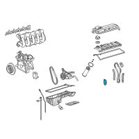 OEM 2006 Dodge Sprinter 3500 Seal-Timing Cover Diagram - 5073677AA