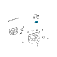 OEM Chevrolet Malibu Window Switch Diagram - 20807220