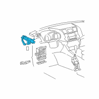 OEM 2008 Toyota Highlander Control Module Diagram - 89650-48080