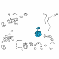 OEM 2018 Ford F-250 Super Duty By-Pass Valve Diagram - HC3Z-9U433-B