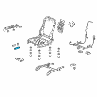 OEM Acura RDX Switch, Passenger Side St (Sandstorm) Diagram - 81250-SDD-U71ZY