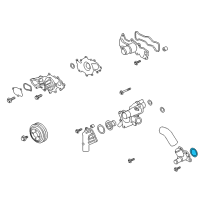 OEM 2019 Ford Expedition Connector Tube Seal Diagram - HL3Z-8590-A