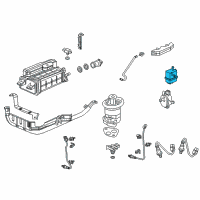 OEM 2016 Acura RDX Joint, Purge Diagram - 36166-R70-A11