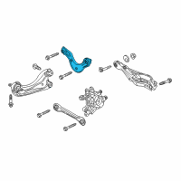 OEM 2016 Honda Civic Arm, Rear-(Upper) Diagram - 52510-TBA-A01