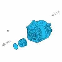 OEM 2016 Ford Mustang Alternator Diagram - GR3Z-10346-H