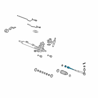 OEM 2013 Acura ZDX Set, Inner Ball Joint Diagram - 53010-SZN-A51