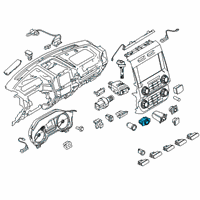 OEM 2018 Ford F-150 Headlamp Switch Diagram - FL3Z-11654-DA