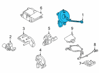 OEM Nissan Versa Wire Assy-Steering Air Bag Diagram - 25554-6LB0A