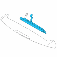 OEM 2011 Hyundai Tucson Lamp Assembly-High Mounted Stop Diagram - 92700-2S000