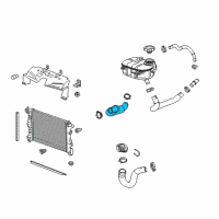 OEM 2018 Buick Encore Upper Hose Diagram - 95383963