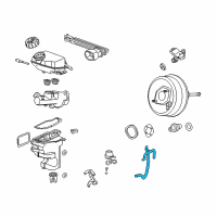 OEM 2008 Saturn Sky Vacuum Hose Diagram - 15797572