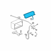 OEM 2009 Buick Lucerne Vent Tube Diagram - 19420172