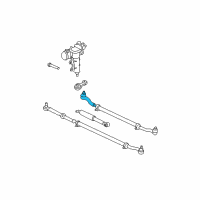 OEM 2002 Jeep Grand Cherokee Tie Rod-Tie Rod Diagram - 52088511