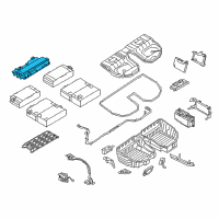 OEM 2017 BMW 750i xDrive CONTROL UNIT, KLE CONVENIENC Diagram - 61-44-5-A2E-879