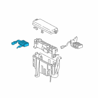 OEM Toyota Resistor Diagram - 23080-50070