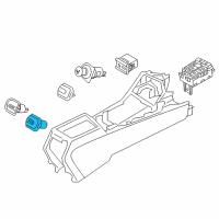 OEM 2017 Kia Cadenza Accessory Socket Assembly Diagram - 95120C5200
