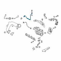 OEM 2015 Hyundai Sonata Pipe Assembly-Oil Feed Diagram - 28240-2B730