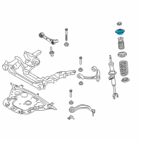 OEM 2014 BMW M6 Guide Support Diagram - 31-30-6-795-081