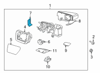 OEM 2022 Ford F-150 LAMP ASY Diagram - ML3Z-13B374-B